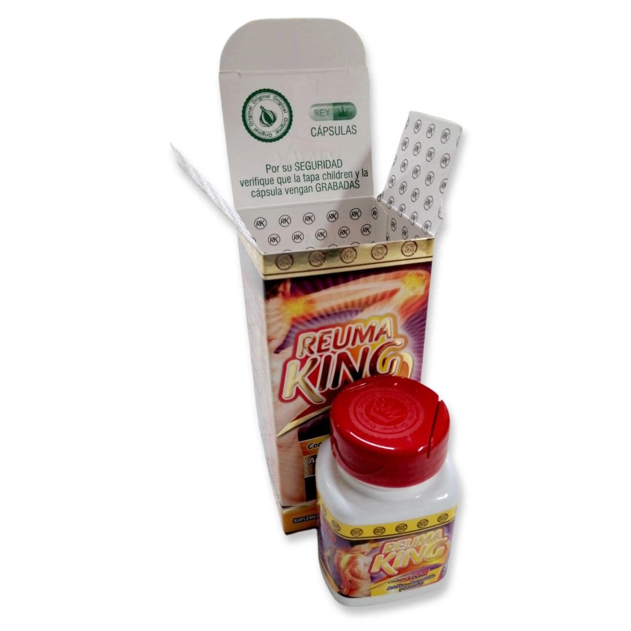 Reuma King 30 capsulas NPV-057, Foto 4 Mayoreo Naturista