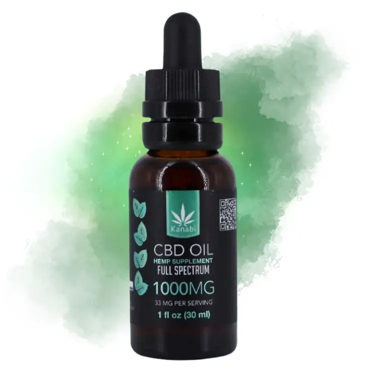 Aceite de CBD menta 1000 30ml, Foto 1 Mayoreo Naturista