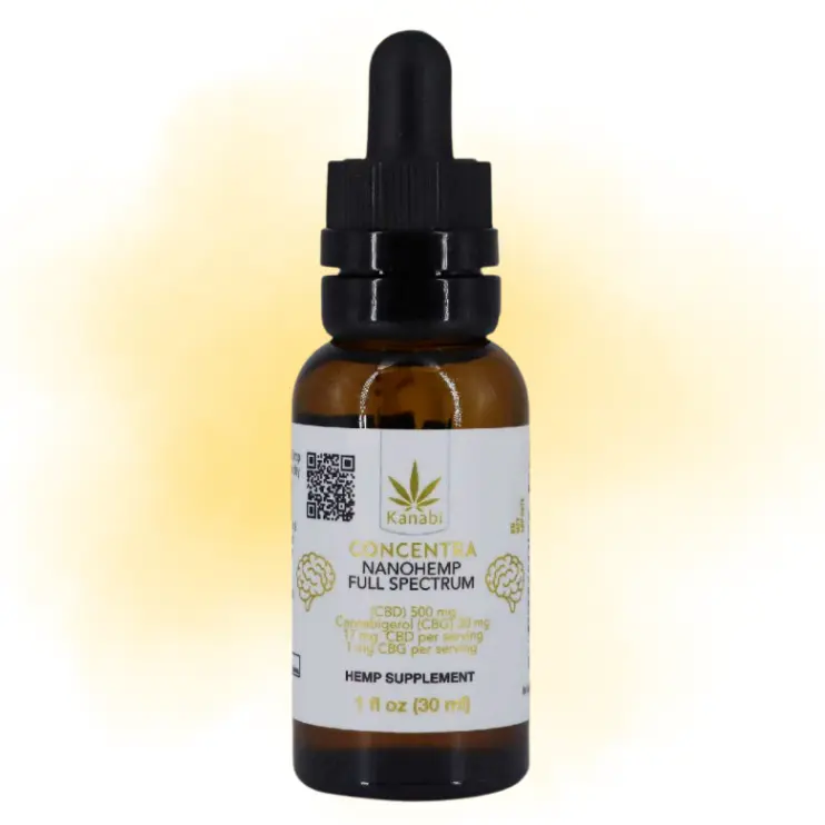 Aceite de CBD Nanohemp Concentra 30ml, Foto 1 Mayoreo Naturista