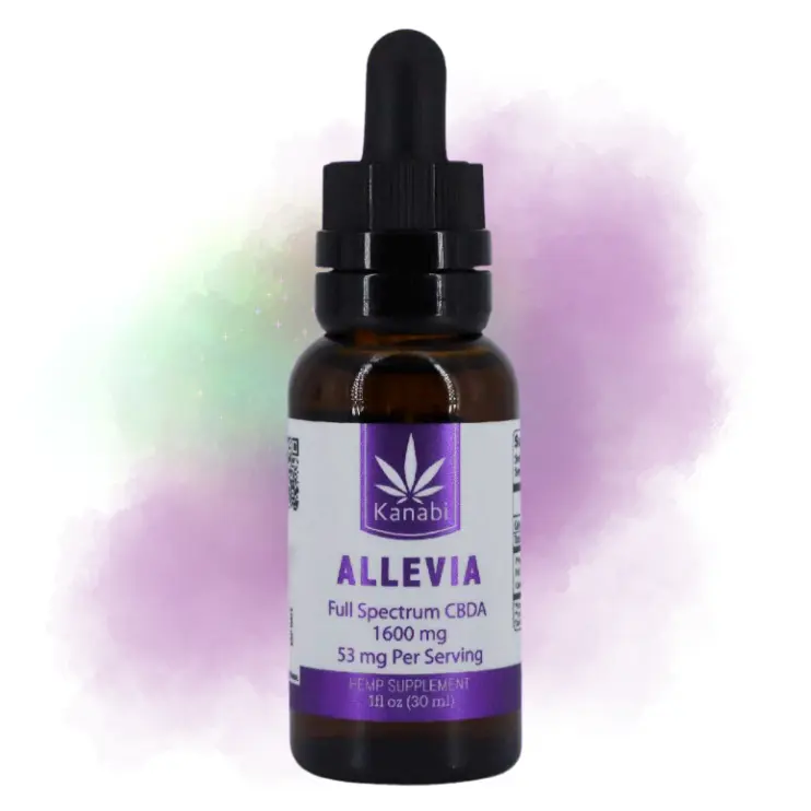 Aceite de CBDA Allevia 1600mg 30ml, Foto 1 Mayoreo Naturista