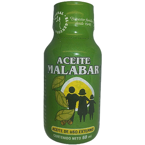 Aceite malabar 60ml, Foto 1 Mayoreo Naturista