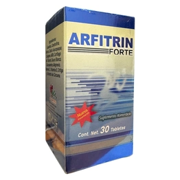 Arfitrin Forte 30 Tabletas Natural Center, Foto 1 Mayoreo Naturista