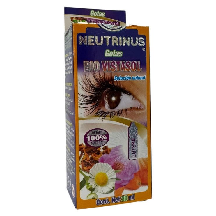 Bio Vistasol gotas 20 ml. TNL-021, Foto 2 Mayoreo Naturista