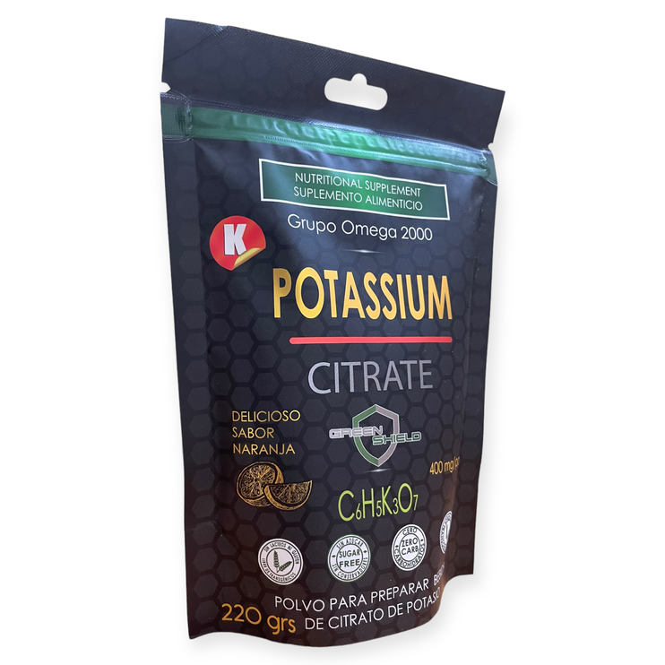 Citrato de potasio sabor naranja 220g GOM-127, Foto 2 Mayoreo Naturista