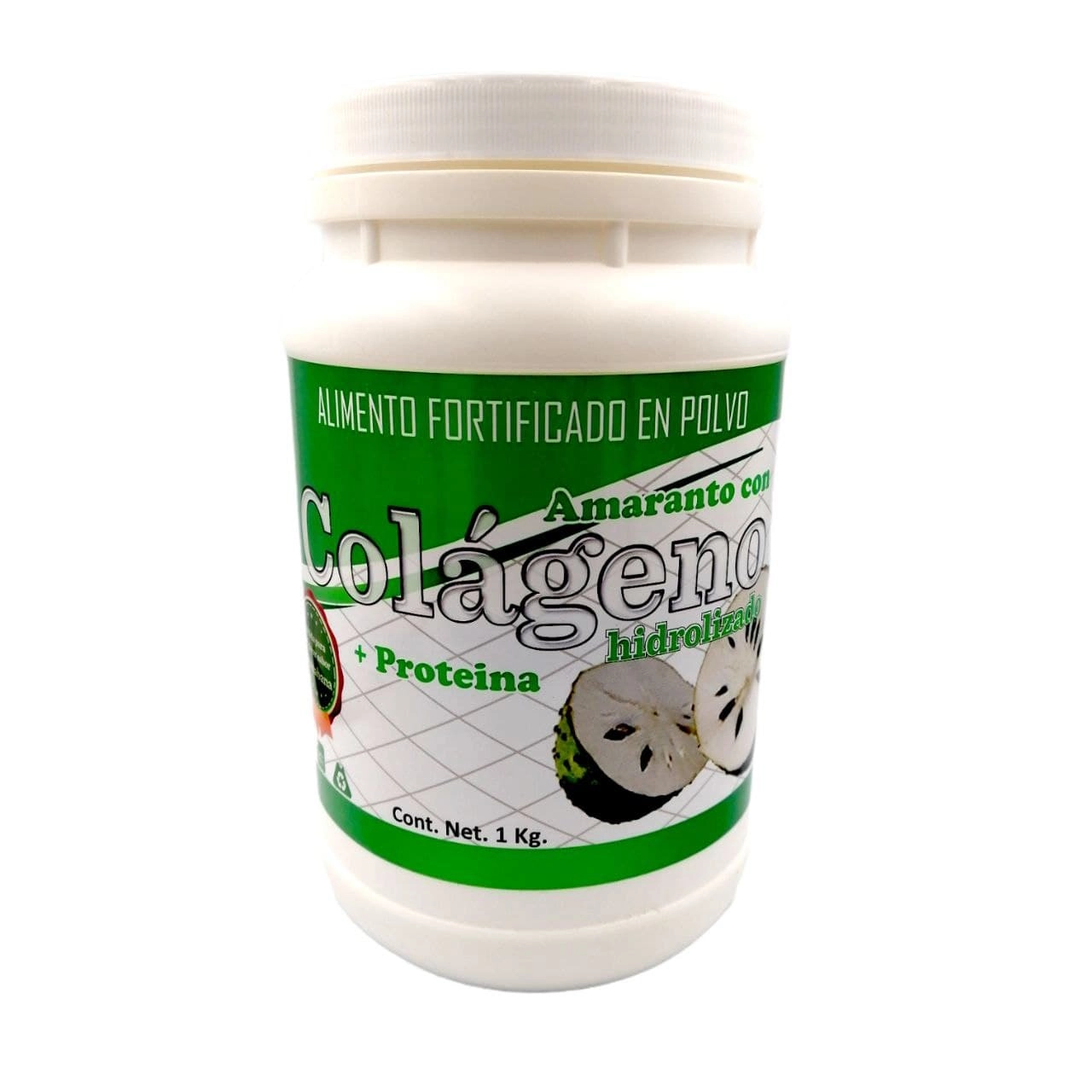 Colágeno hidrolizado con amaranto sabor Guanabana 1 kg., Foto 1 Mayoreo Naturista