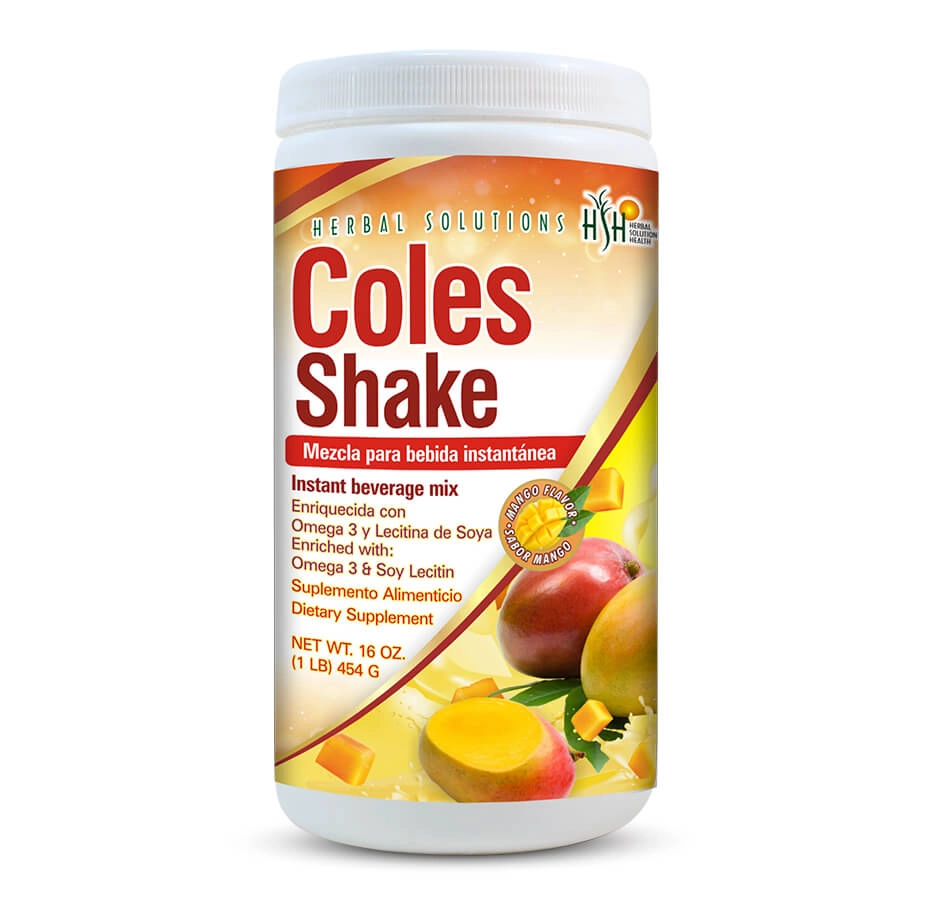 Coles shake sabor mango 454g, Foto 1 Mayoreo Naturista
