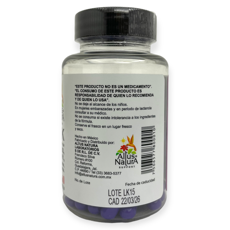 DTRI K vitaminas D3 K1 60 cápsulas ANL-008, Foto 3 Mayoreo Naturista
