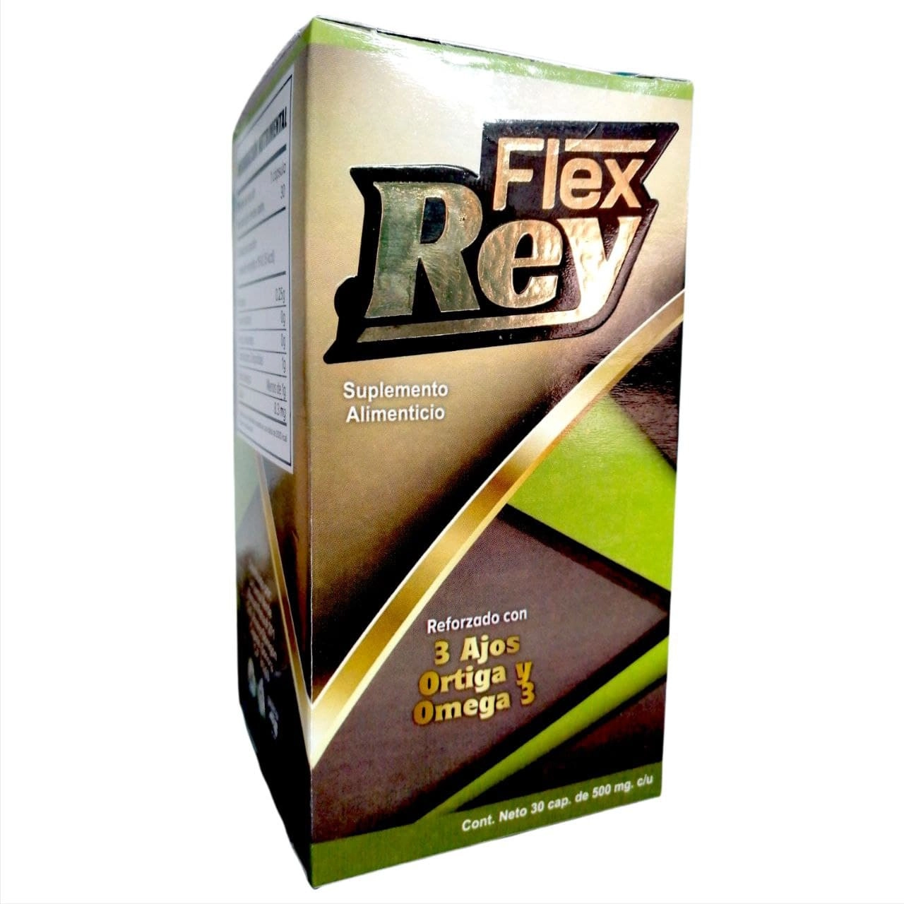 Flex Rey Reforzado 30 cápsulas ENG-320, Foto 2 Mayoreo Naturista