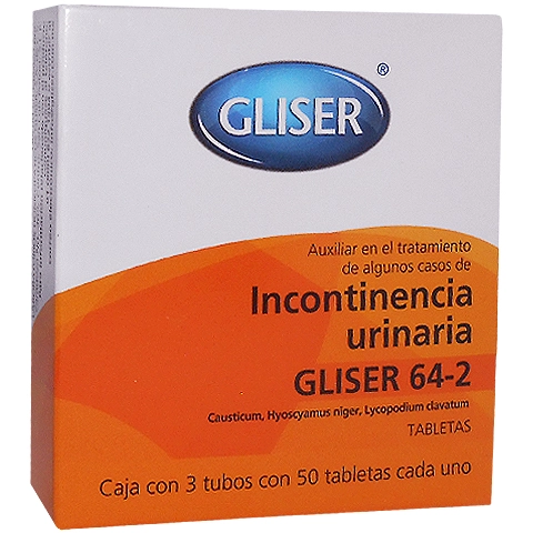 Gliser 64 2 incontinencia urinaria, Foto 1 Mayoreo Naturista