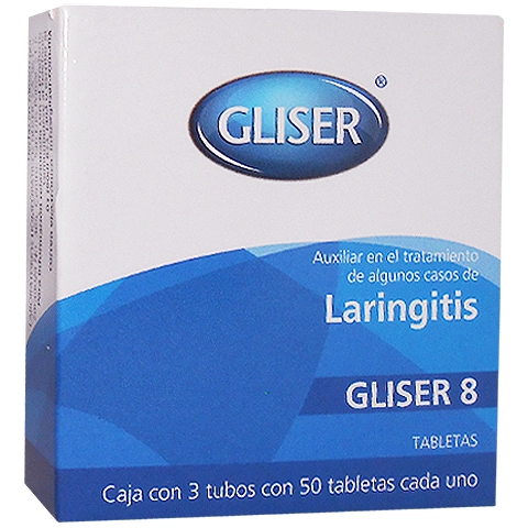 Gliser 8 laringitis, Foto 1 Mayoreo Naturista
