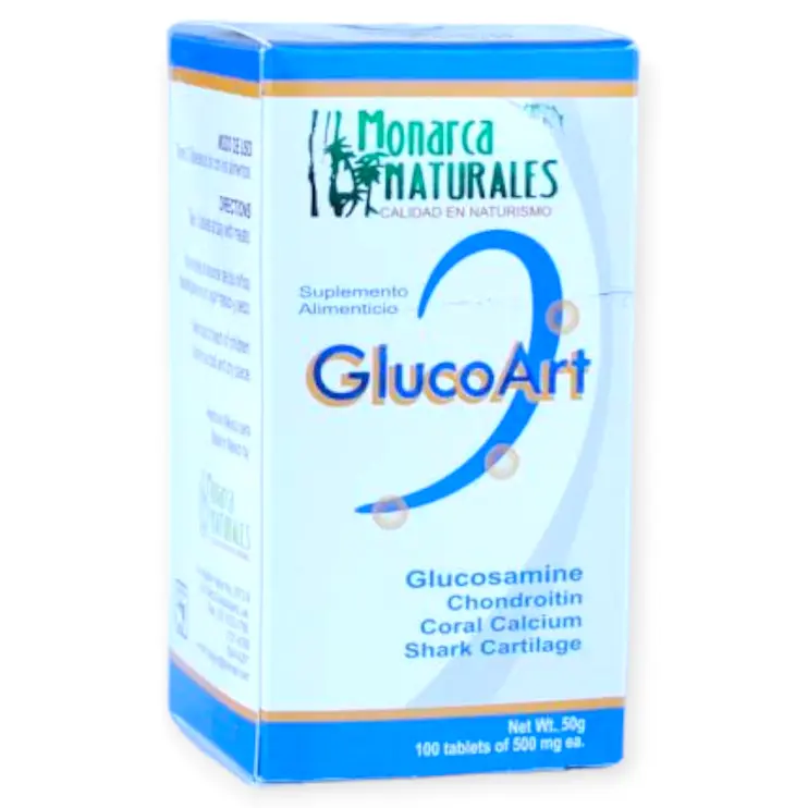 Glucoart 100 tabletas Glucoart 100 tabletas, Foto 1 Mayoreo Naturista