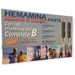 HEMAMINA FORTE 10 AMPOLLETAS , Foto 1 Mayoreo Naturista
