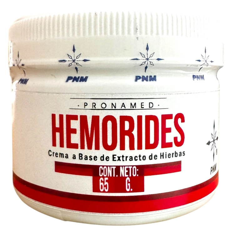 Hemorides crema 65g - Pronamed, Foto 1 Mayoreo Naturista