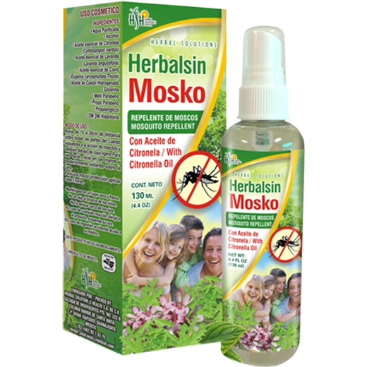 Herbalsin mosko spray 130ml, Foto 1 Mayoreo Naturista