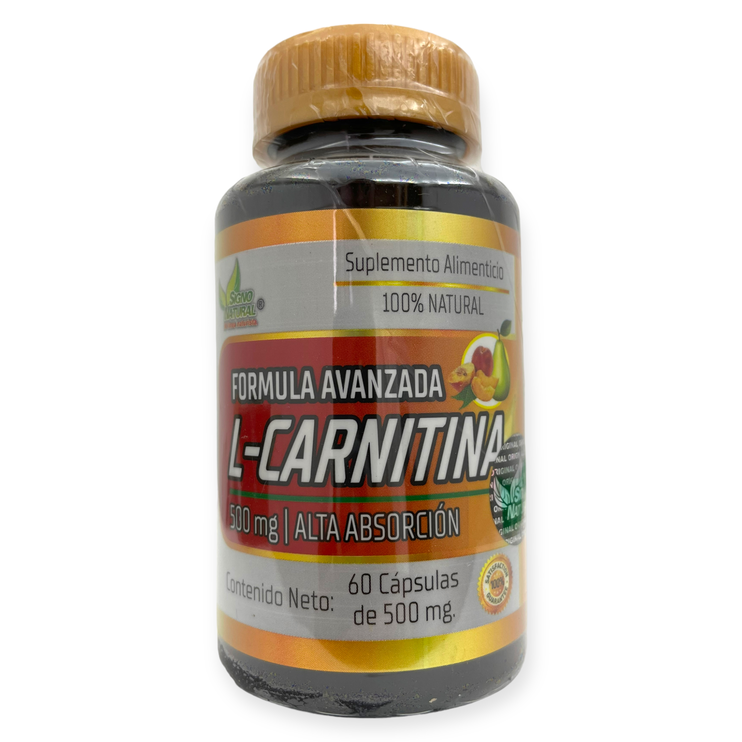 L-carnitina 60 cápsulas, Foto 1 Mayoreo Naturista