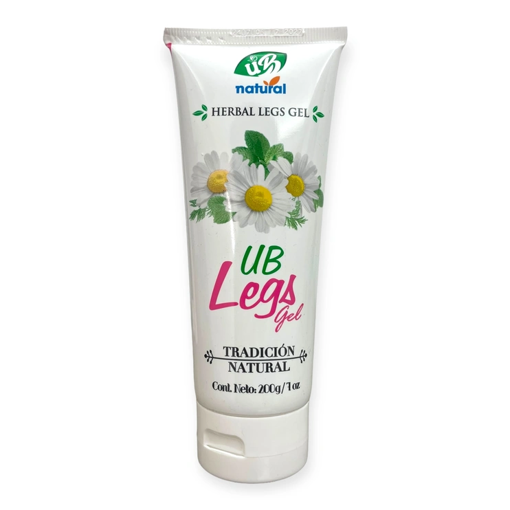 Legs gel 200g - UB Natural Legs gel 200g - UB Natural, Foto 1 Mayoreo Naturista