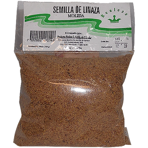 Linaza molida 250g, Foto 1 Mayoreo Naturista