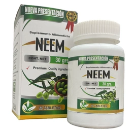 Neem 60 tabletas, Foto 1 Mayoreo Naturista