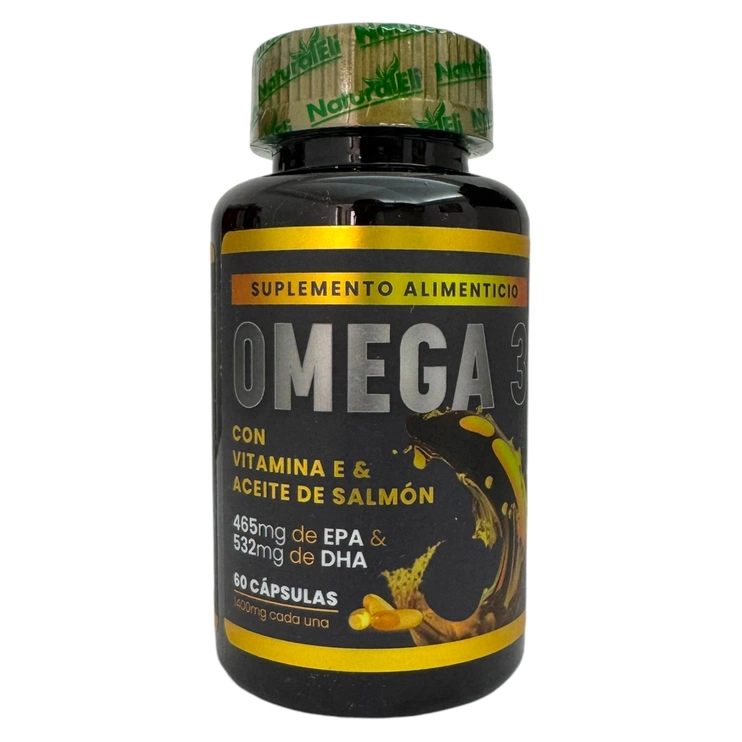 Omega 3 60 cápsulas de 1400mg, Foto 1 Mayoreo Naturista