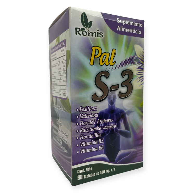 Pal S-3 90 tabletas - Romis, Foto 1 Mayoreo Naturista