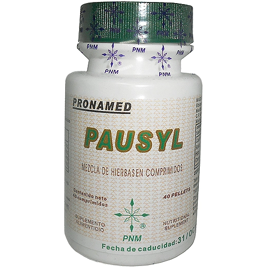 Pausyl 40 Tabletas Pronamed, Foto 1 Mayoreo Naturista