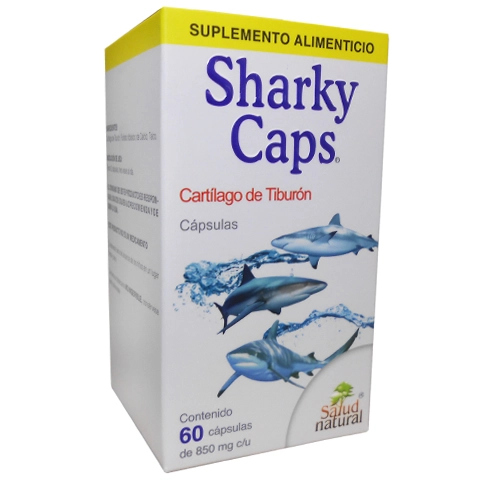 Sharky caps 60 cápsulas, Foto 1 Mayoreo Naturista