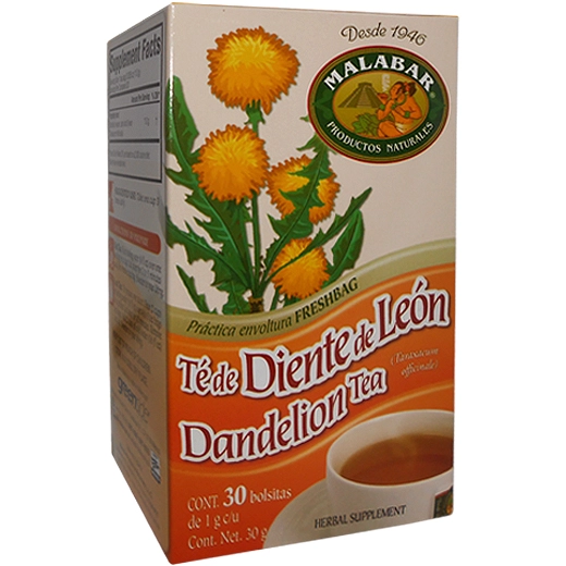 Té de Diente de León 30 Sobres, Foto 1 Mayoreo Naturista