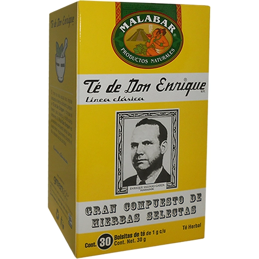 Té don enrique 30 Sobres, Foto 1 Mayoreo Naturista