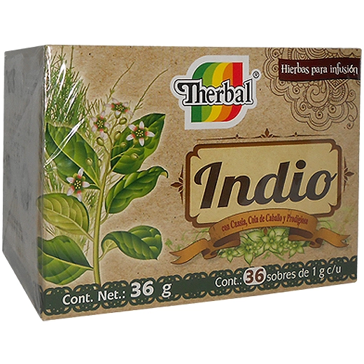 Té indio 36 sobres, Foto 1 Mayoreo Naturista