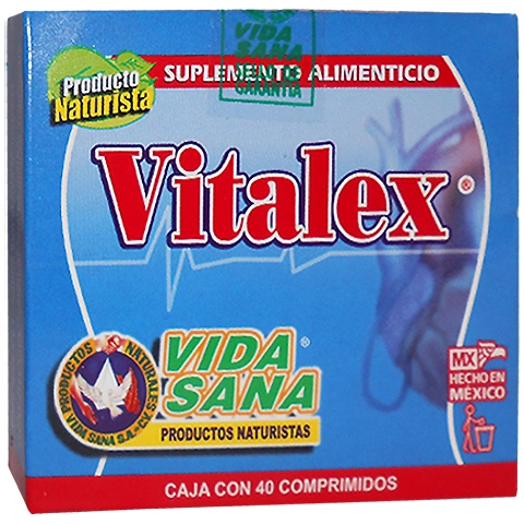 Vitalex 40 comprimidos, Foto 1 Mayoreo Naturista