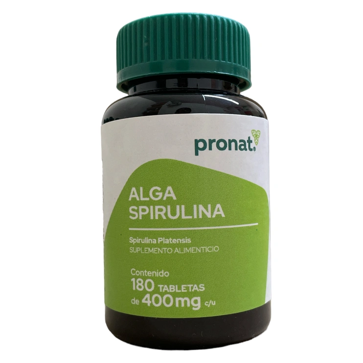 Alga spirulina 180 tabletas