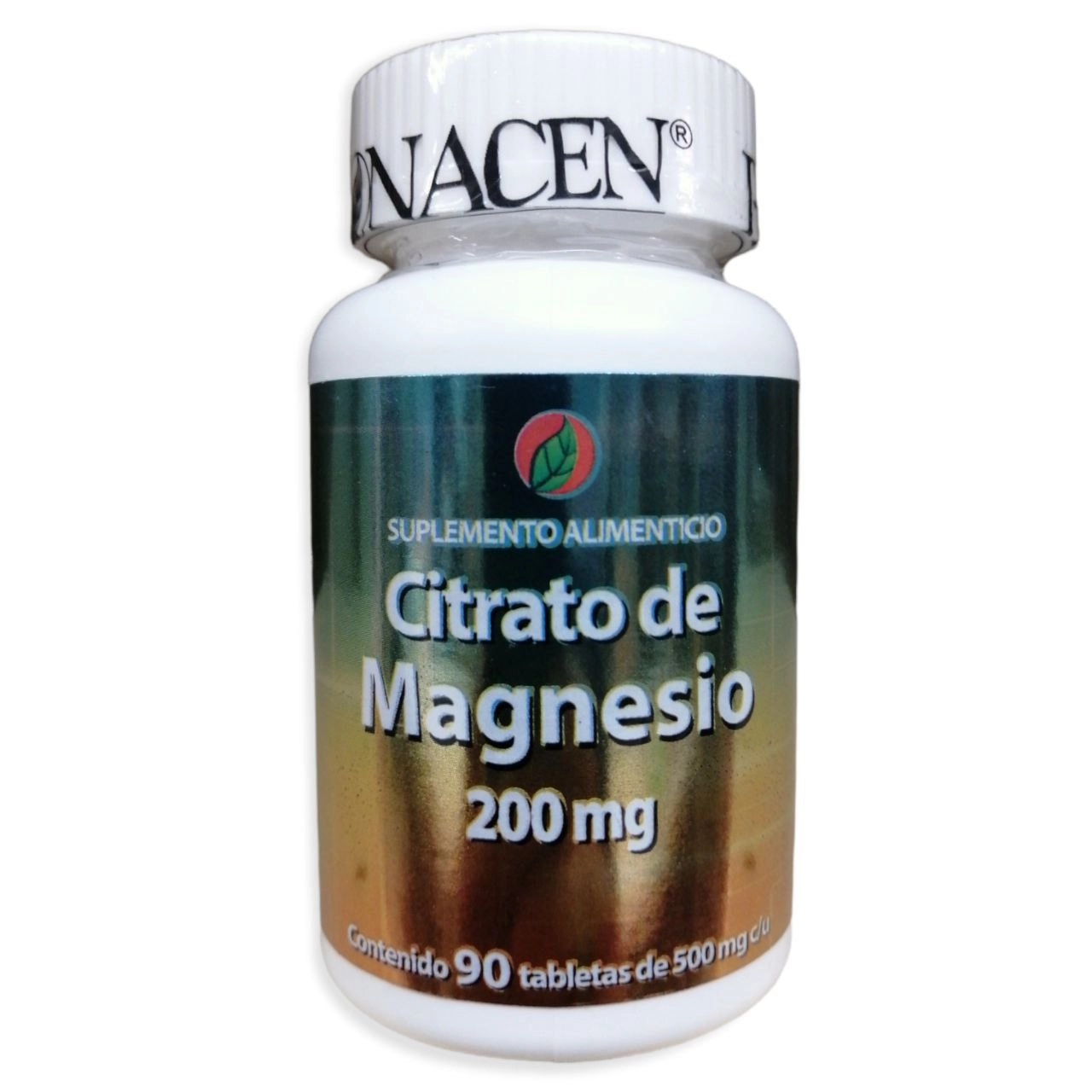 Citrato de magnesio 90 tabletas 500mg
