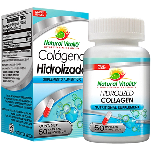 Colágeno hidrolizado 50 cápsulas