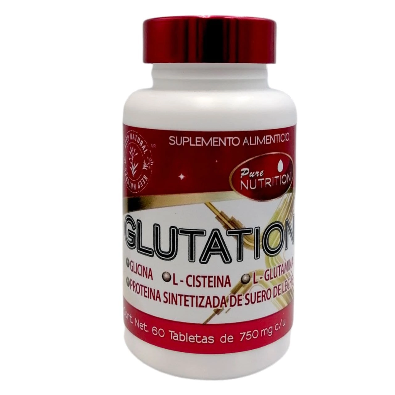 Glutatión 60 tabletas de 750mg