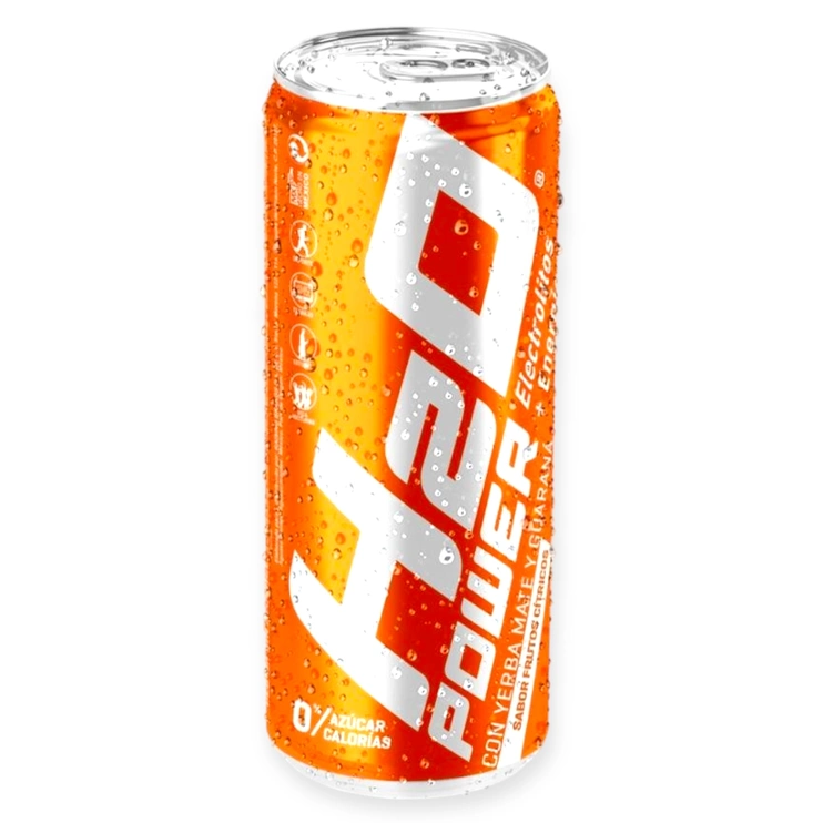 H2O power sabor frutos cítricos 355ml