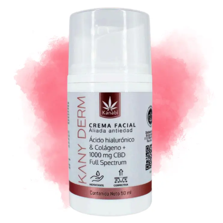 Kany derm crema facial CBD 50ml