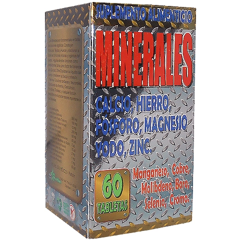 Minerales 60 tabletas