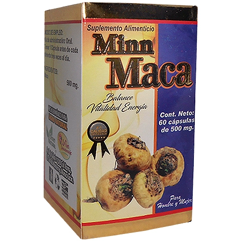 Minn maca 60 cápsulas