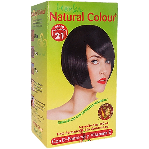 Tinte natural colour negro azulado 21