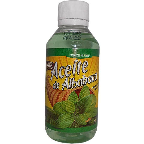 Aceite de albahaca 120ml