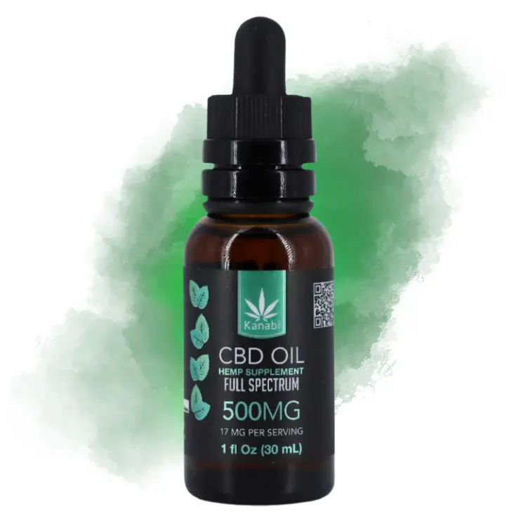 Aceite de CBD menta 500mg 30ml