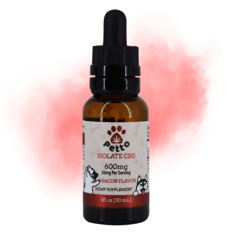 Aceite de CBD Petto 600mg sabor tocino 30ml