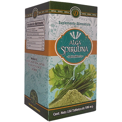 Alga spirulina 150 tabletas