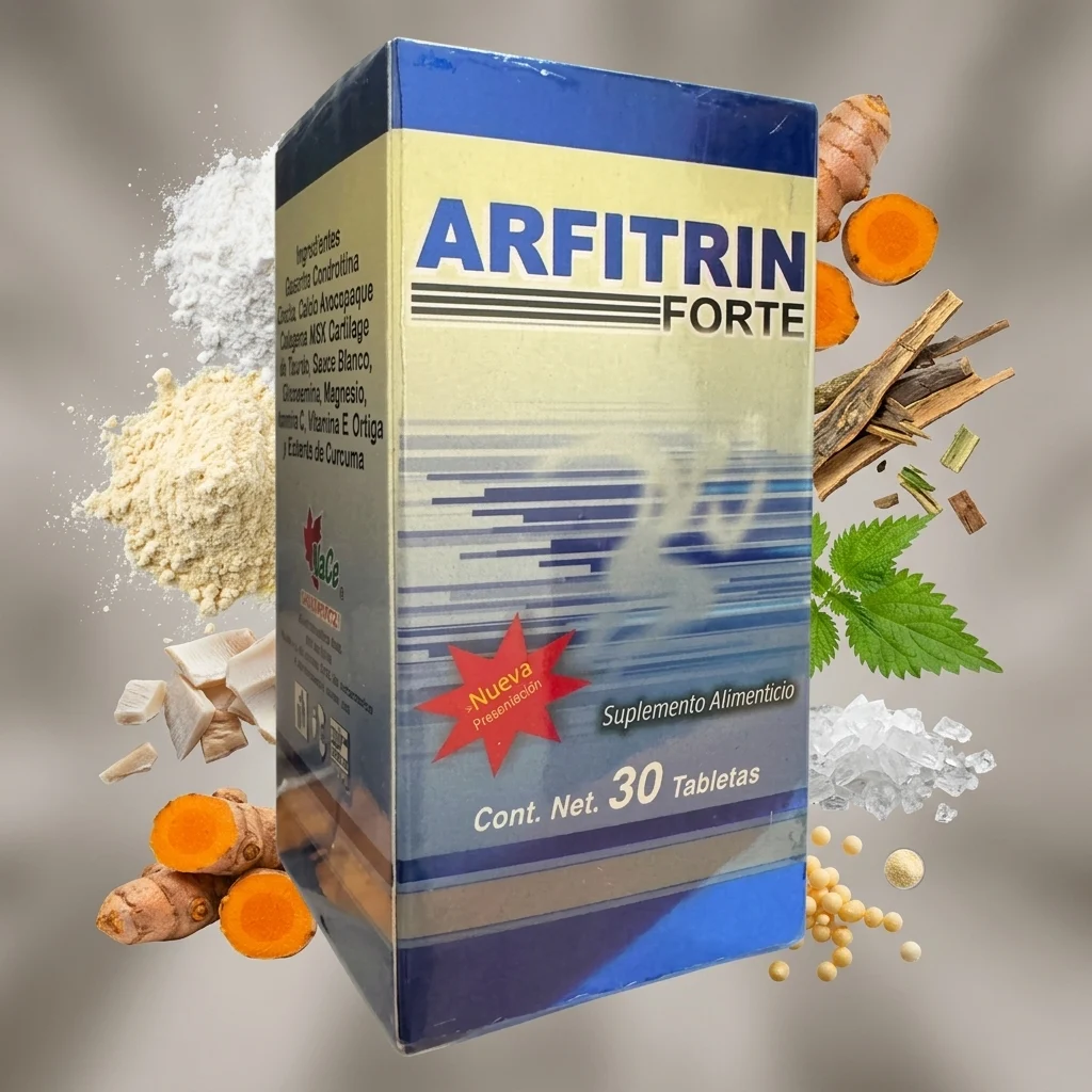 Arfitrin Forte 30 Tabletas Natural Center