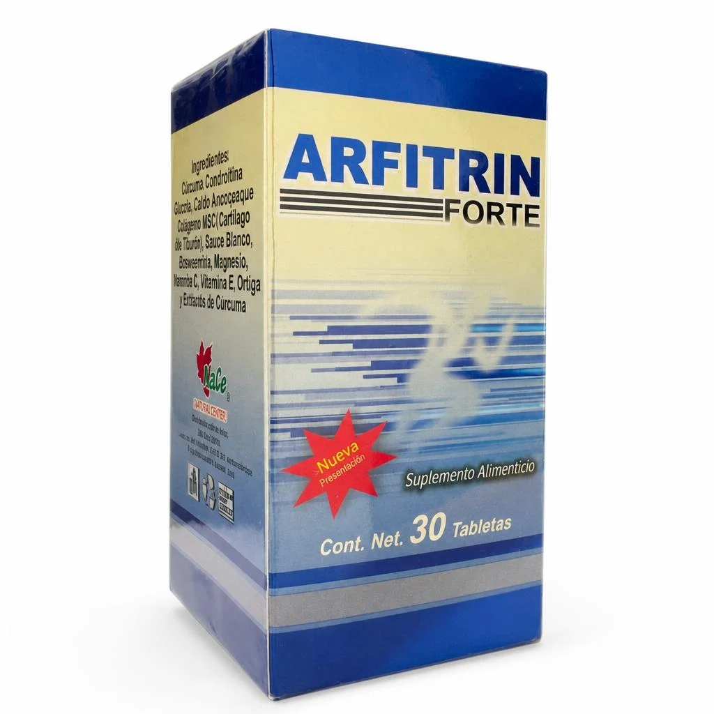 Arfitrin Forte 30 Tabletas Natural Center