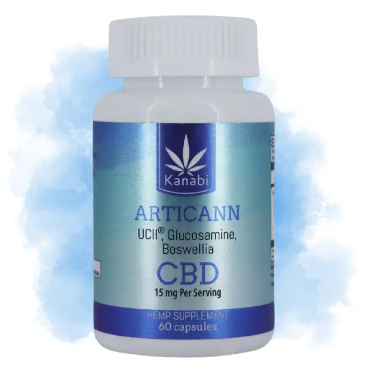 Articann glucosamina con CBD 60 cápsulas