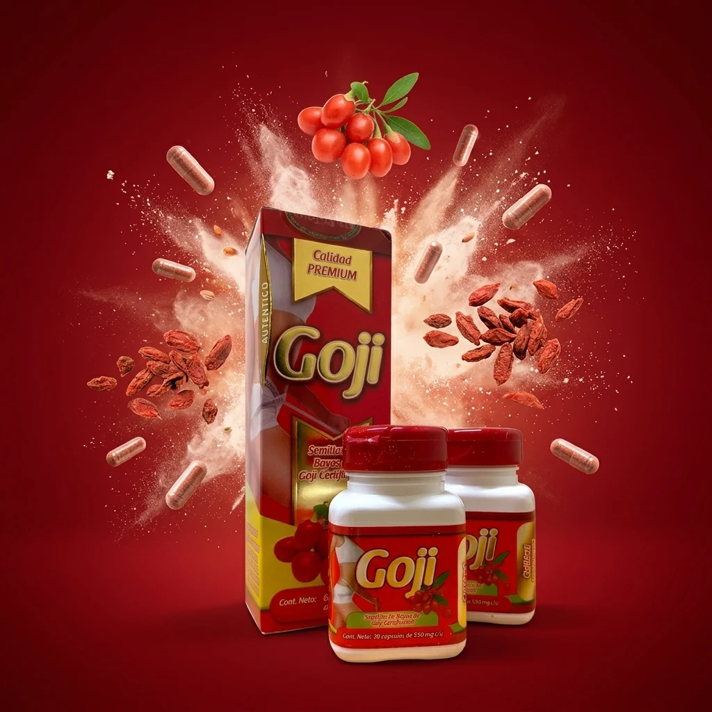 Bayas de goji 60 cápsulas