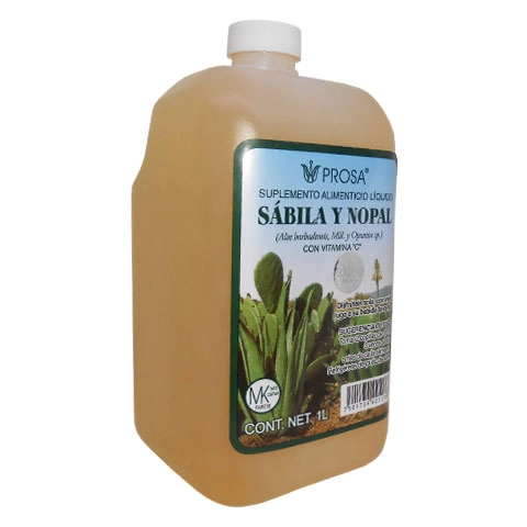 Bebida de sábila con nopal 1l