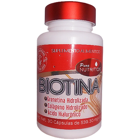 Biotina 30 cápsulas