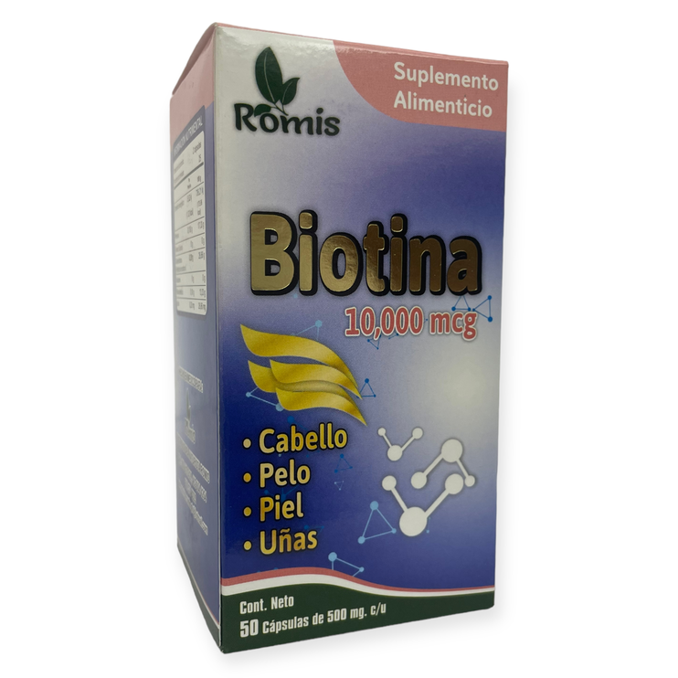 Biotina 50 cápsulas